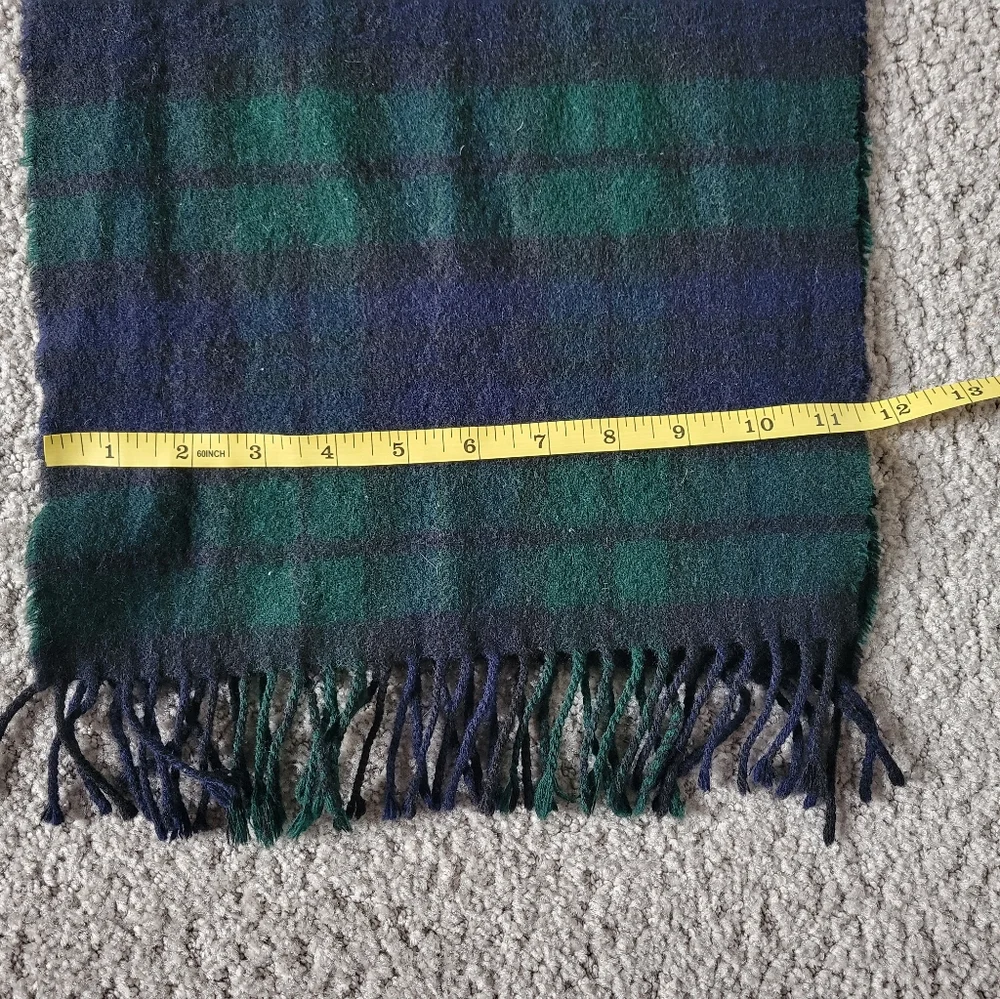 Brooks Brothers Lambswool Tartan Scarf